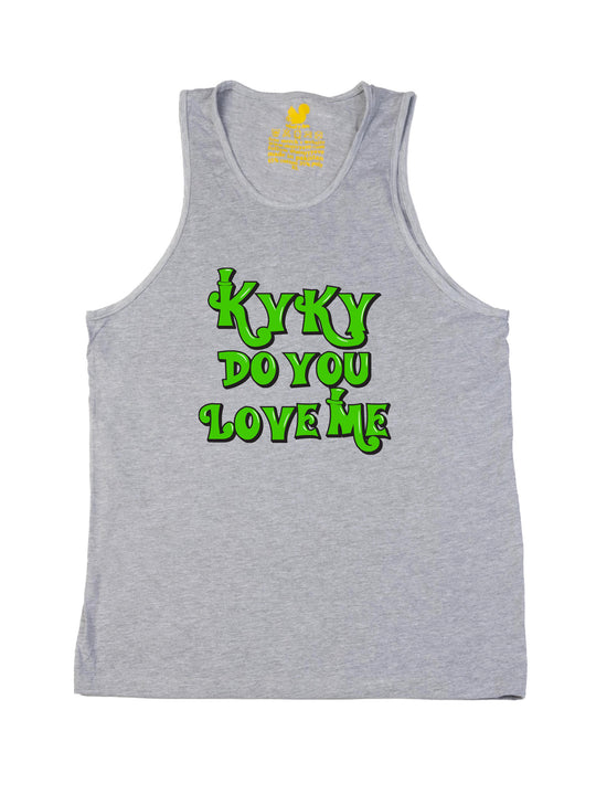 kyky do you love me green Tank Top