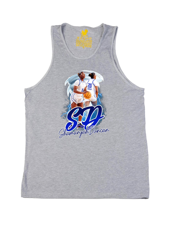 Shamaryah Duncan Initials Tank Top