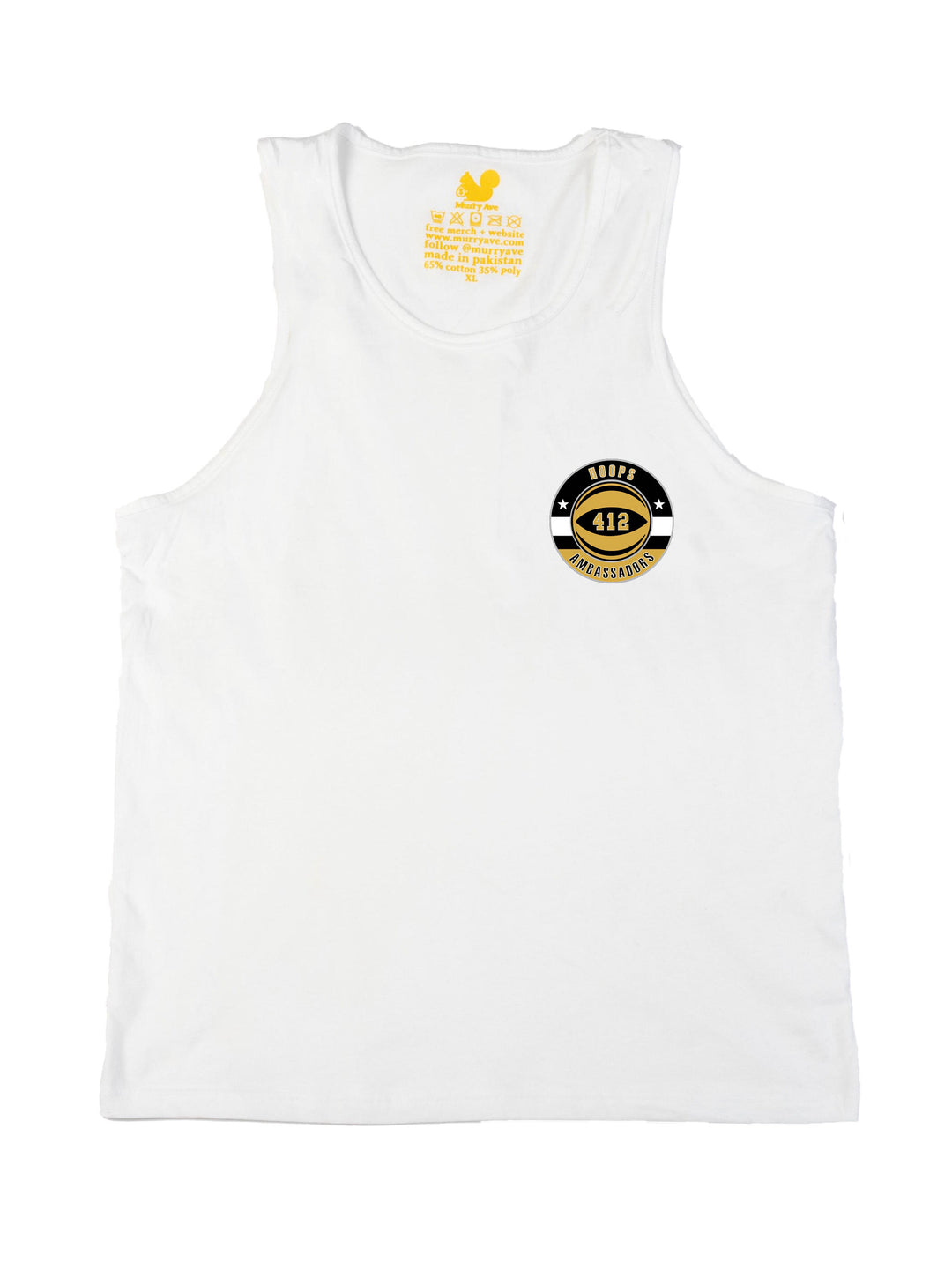 412 Hoops Ambassadors Logo Tank Top