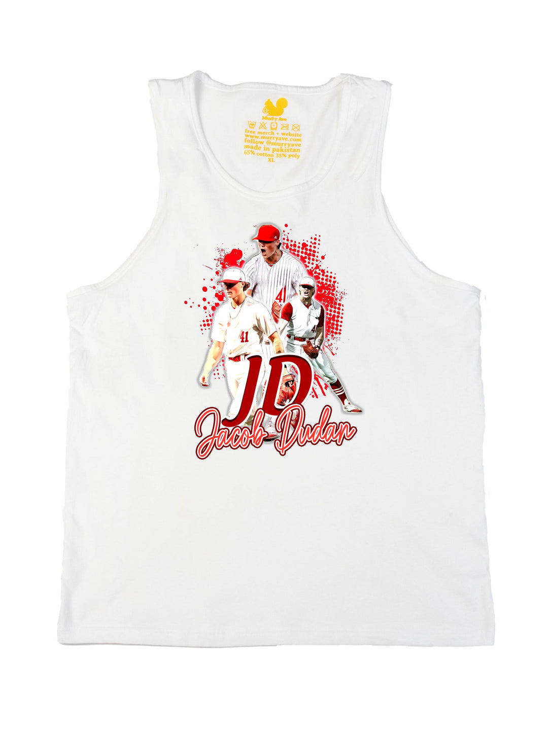 Jacob Dudan Initials Tank Top
