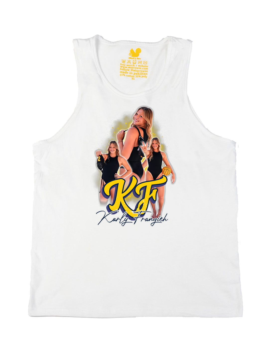 Karly Frangieh Collage Tank Top