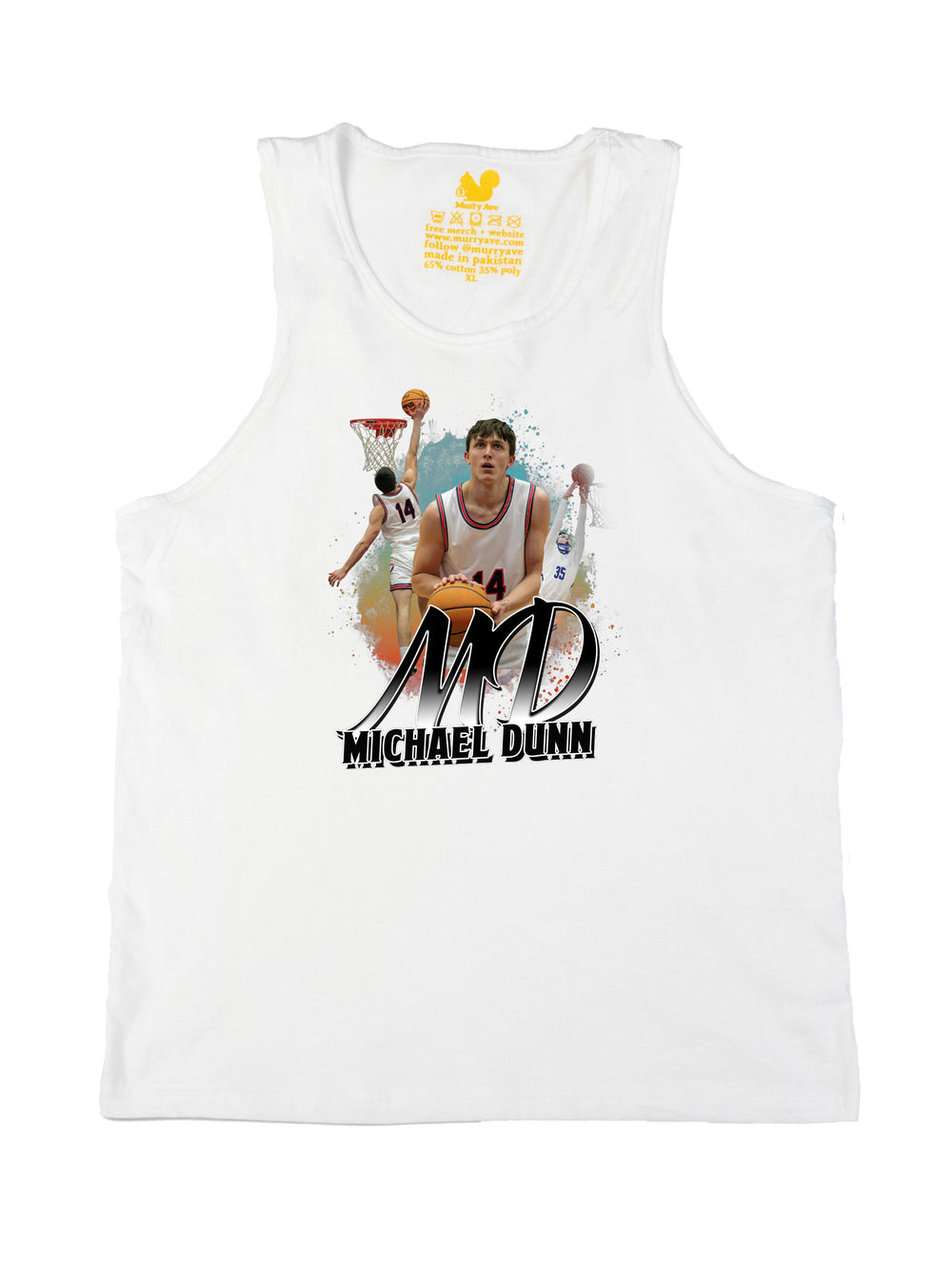 Michael Dunn Collage Tank Top