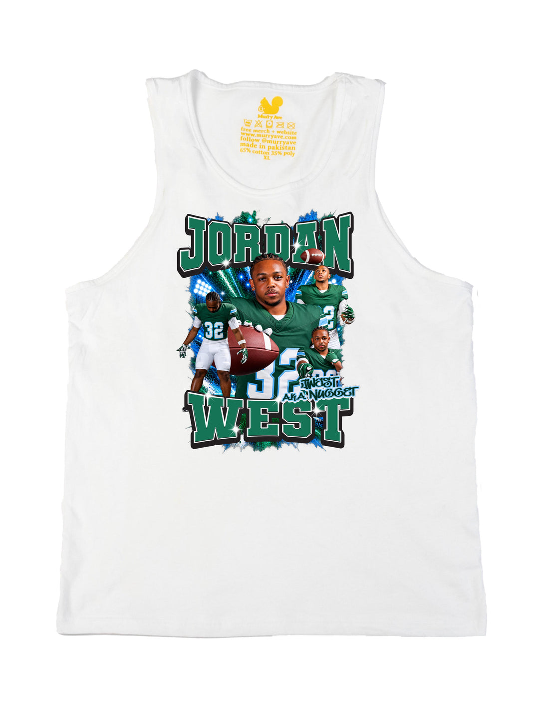 Jordan West Collage Tank Top