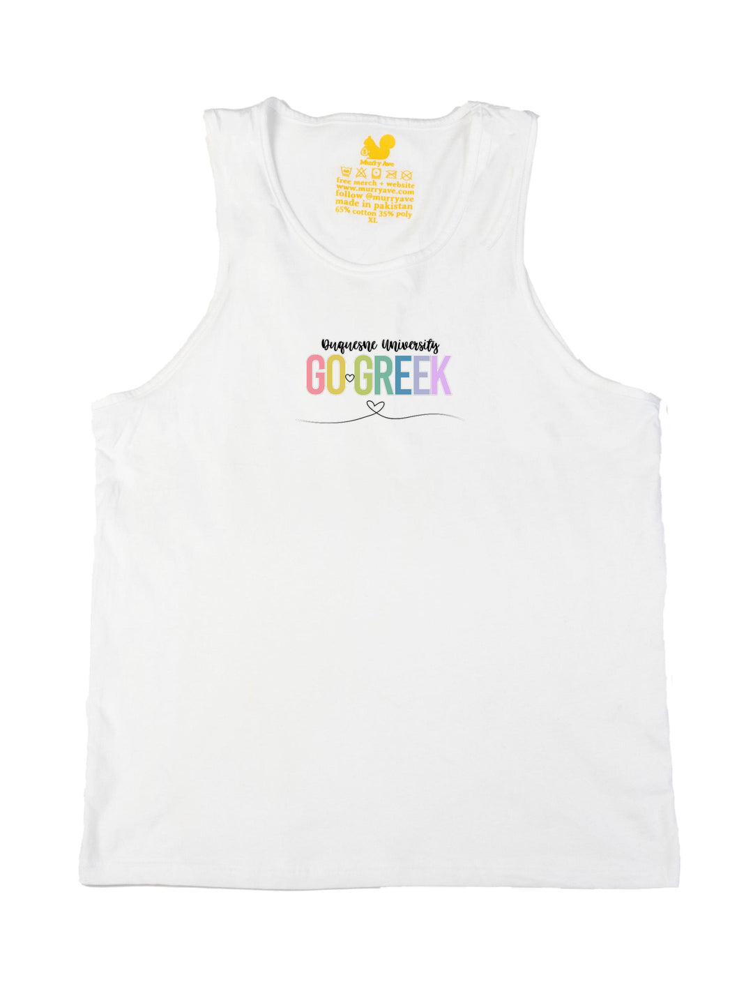Duquesne Greek Life Tank Top
