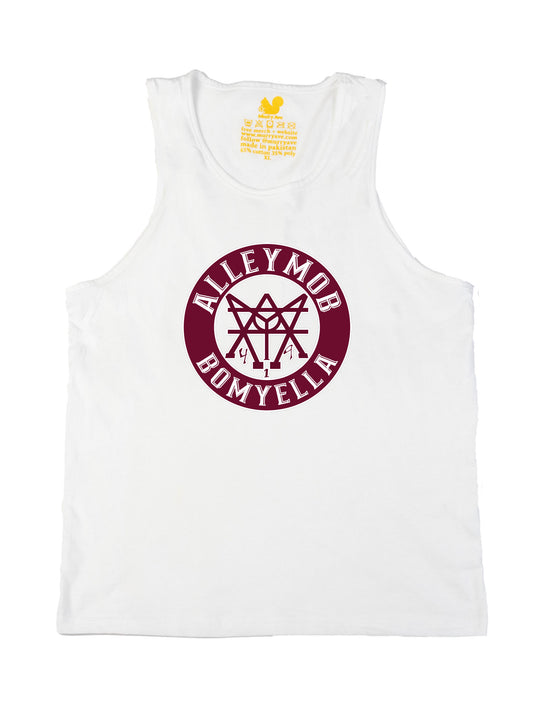 Alleymob Maroon Tank Top