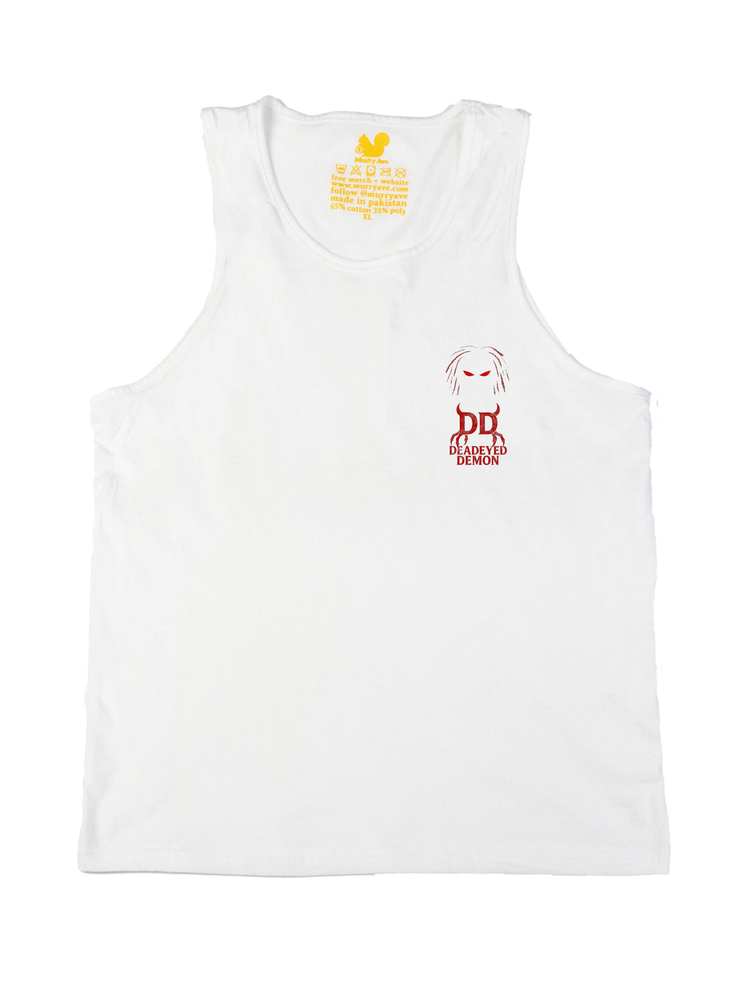 Dead Eyed Demon Silhouette Tank Top