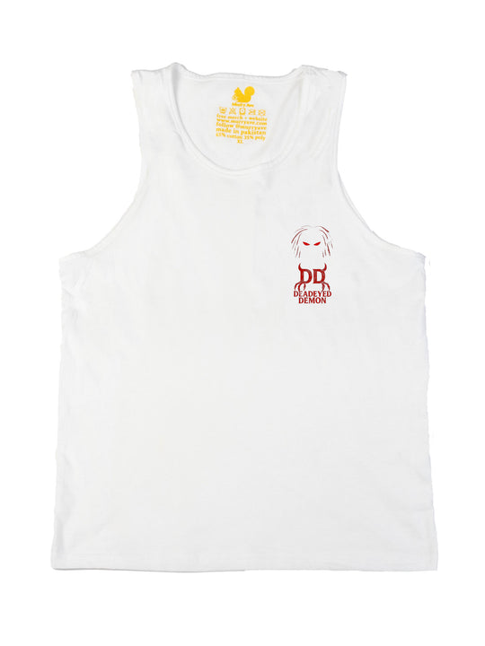 Dead Eyed Demon Silhouette Tank Top