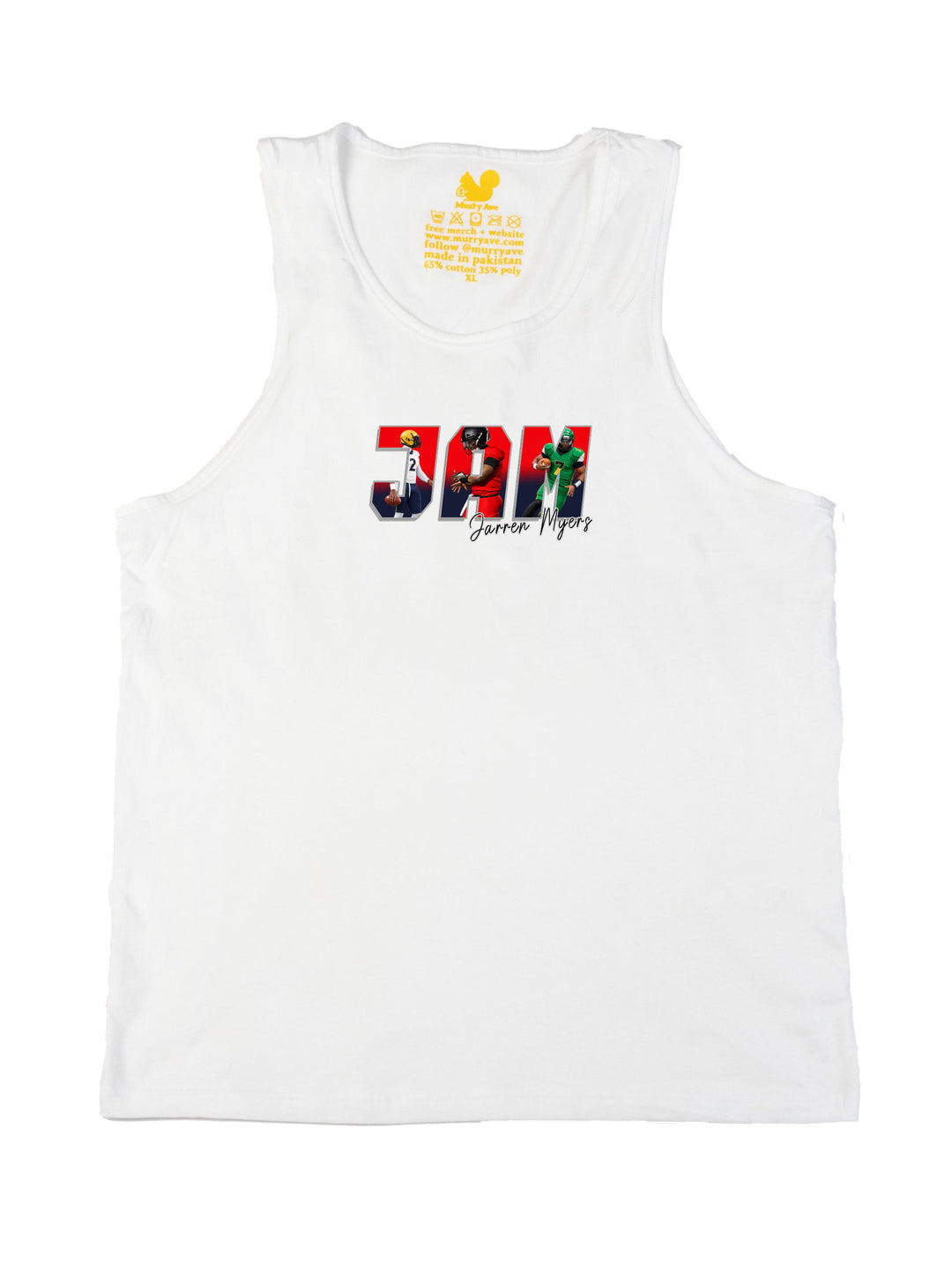 Jarren Myers Initials Tank Top