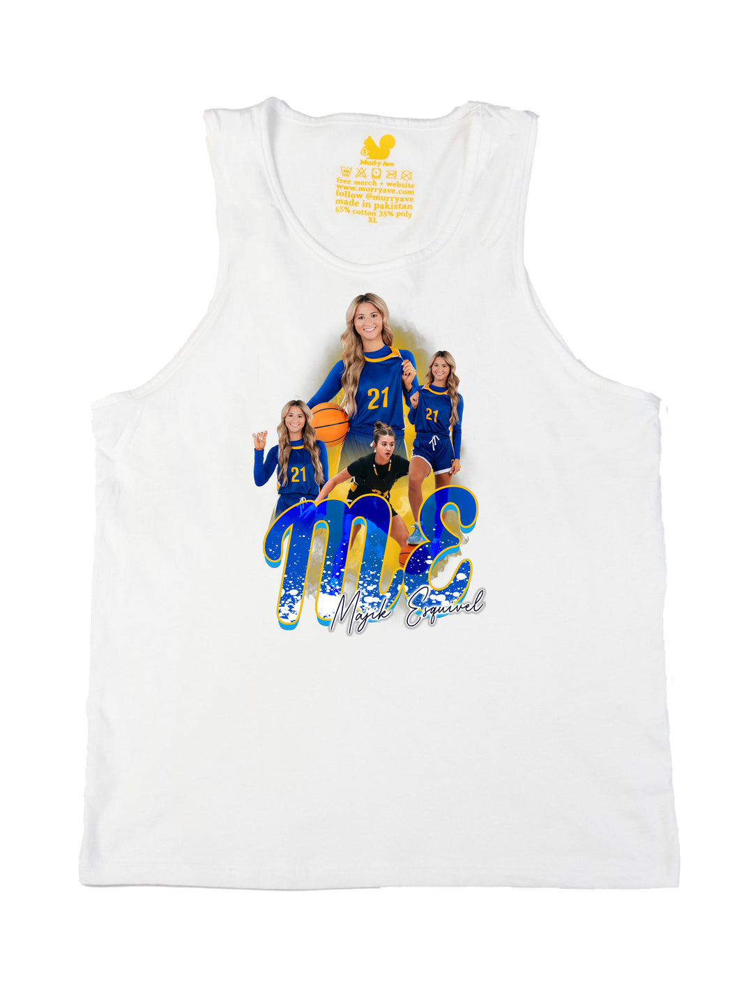 Majik Esquivel Initials Tank Top