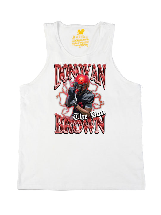 Donovan Brown Collage Tank Top