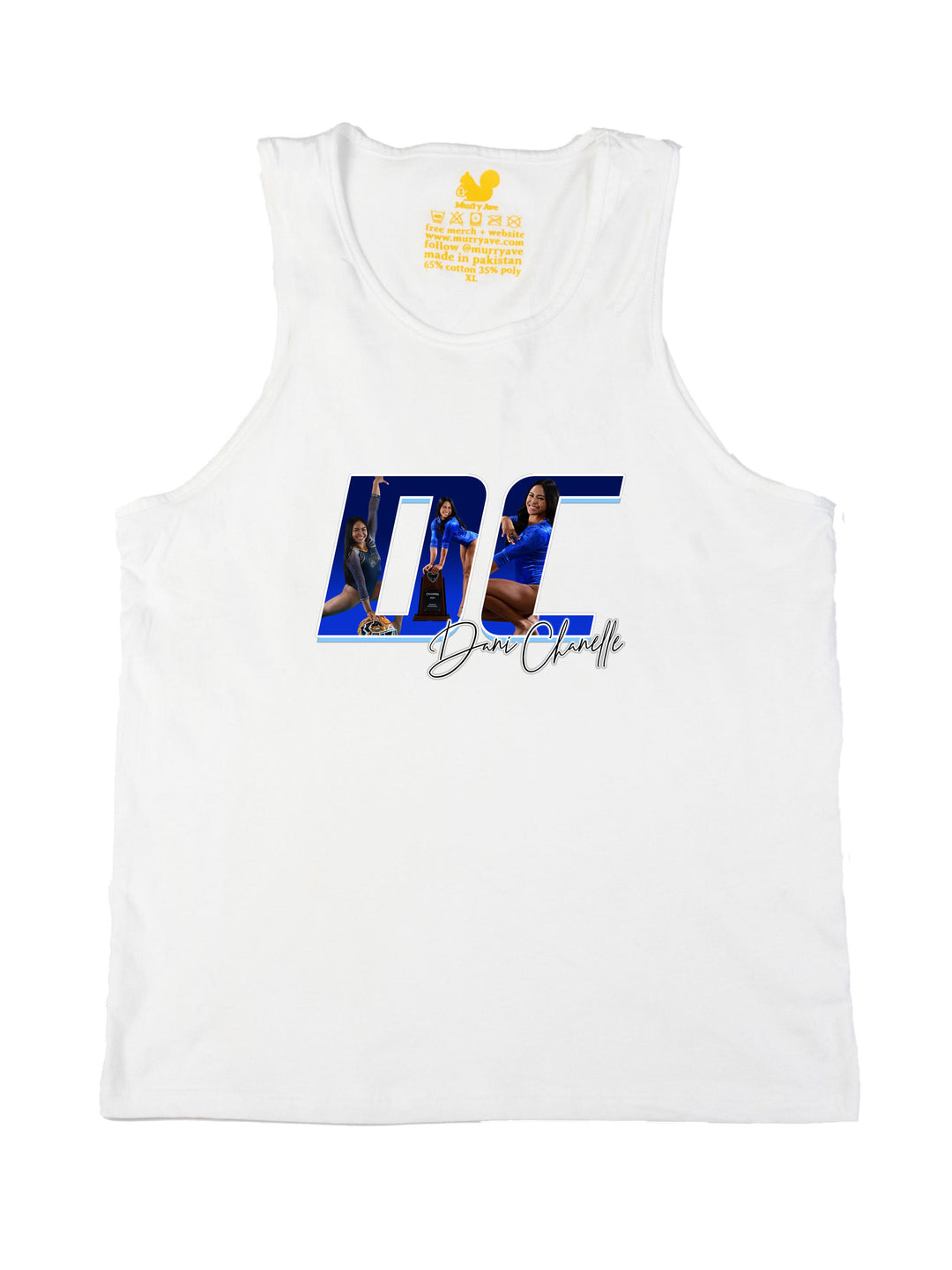 Dani Chanelle Initials Tank Top