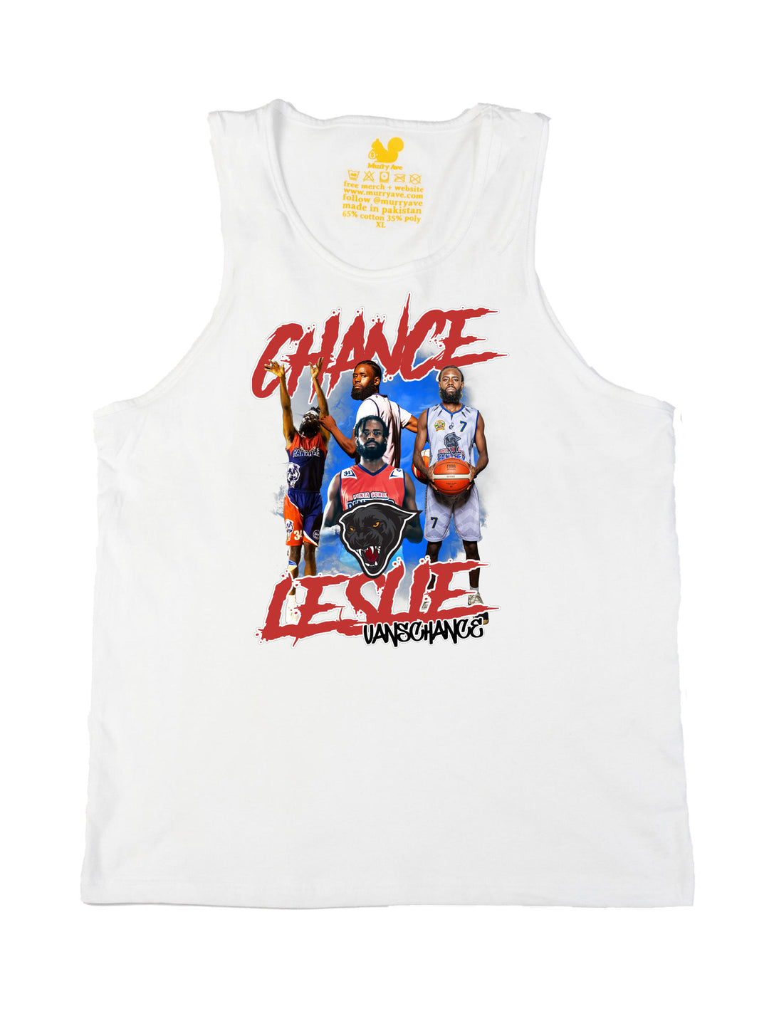 Chance Leslie Collage Tank Top