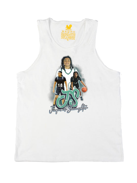 Jaquris Slaughter Initials Tank Top