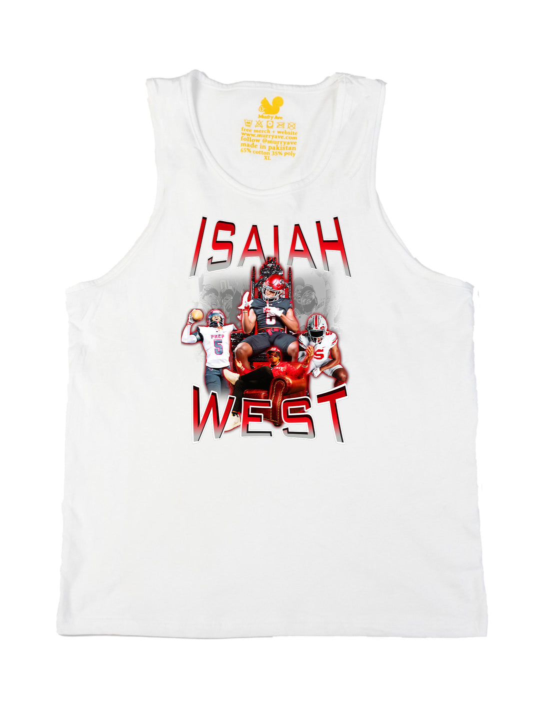 Isaiah West Collage Tank Top