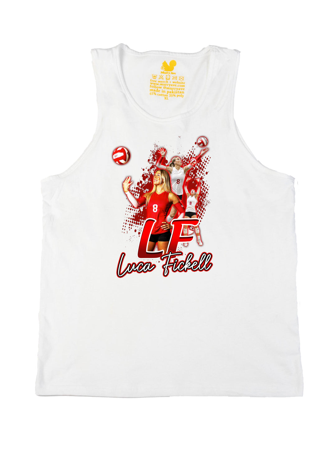 Luca Fickell Initials Tank Top