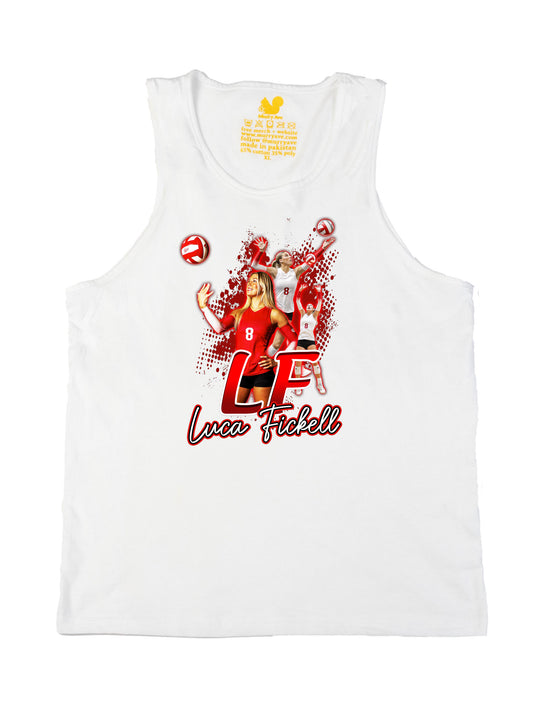 Luca Fickell Initials Tank Top