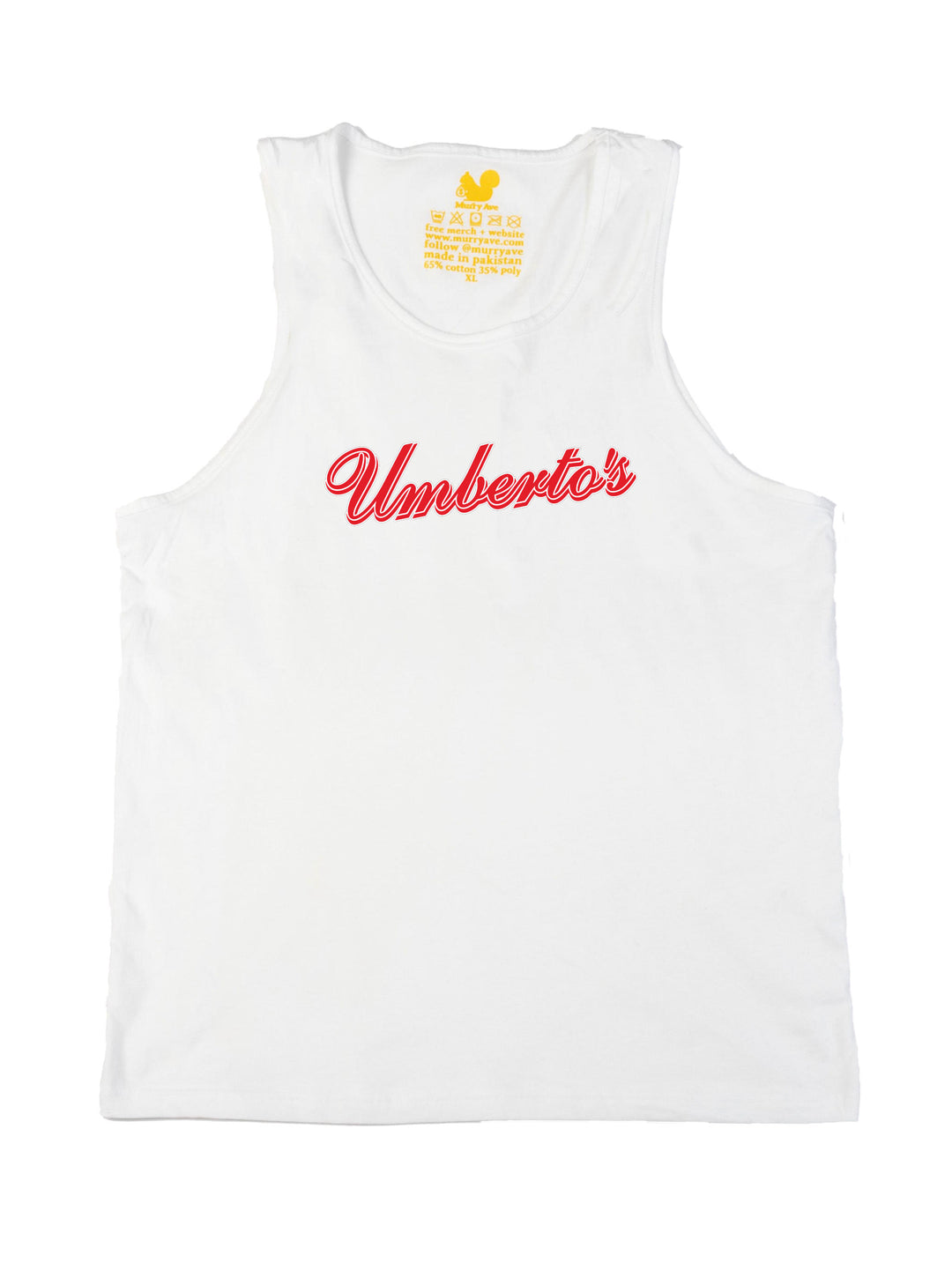 Umbertos Pizza Logo Tank Top
