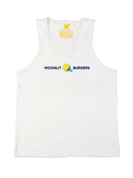 Moonlit Burgers Logo Tank Top