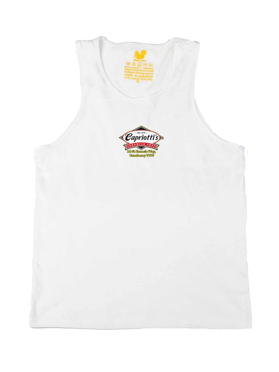 Capriottis Cranberry TWP Tank Top