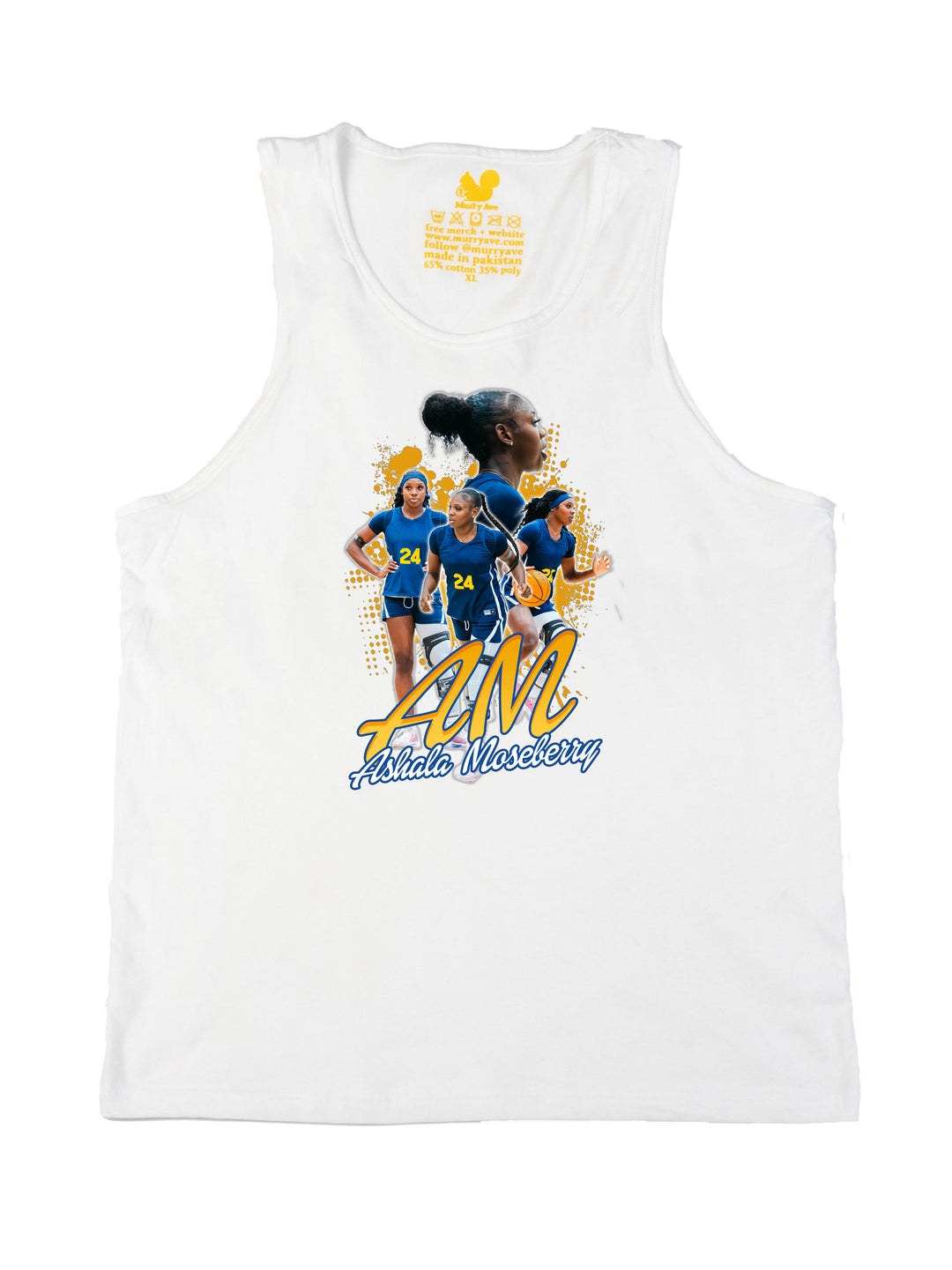 Ashala Moseberry Collage Tank Top