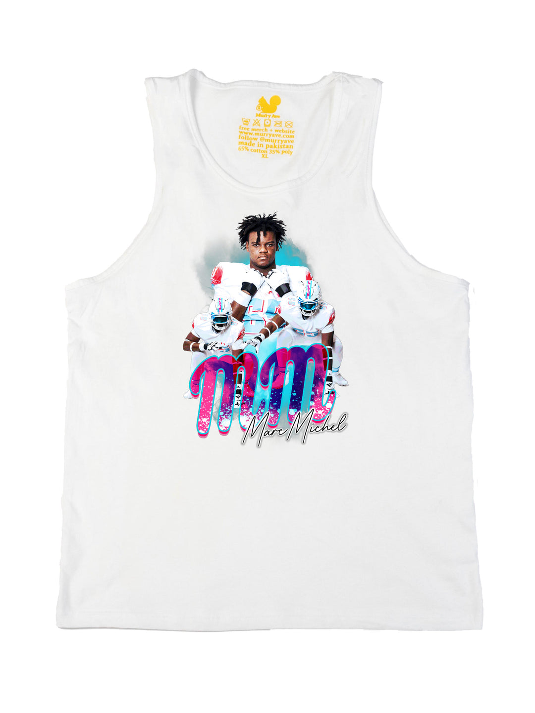 Marc Michel Initials Tank Top