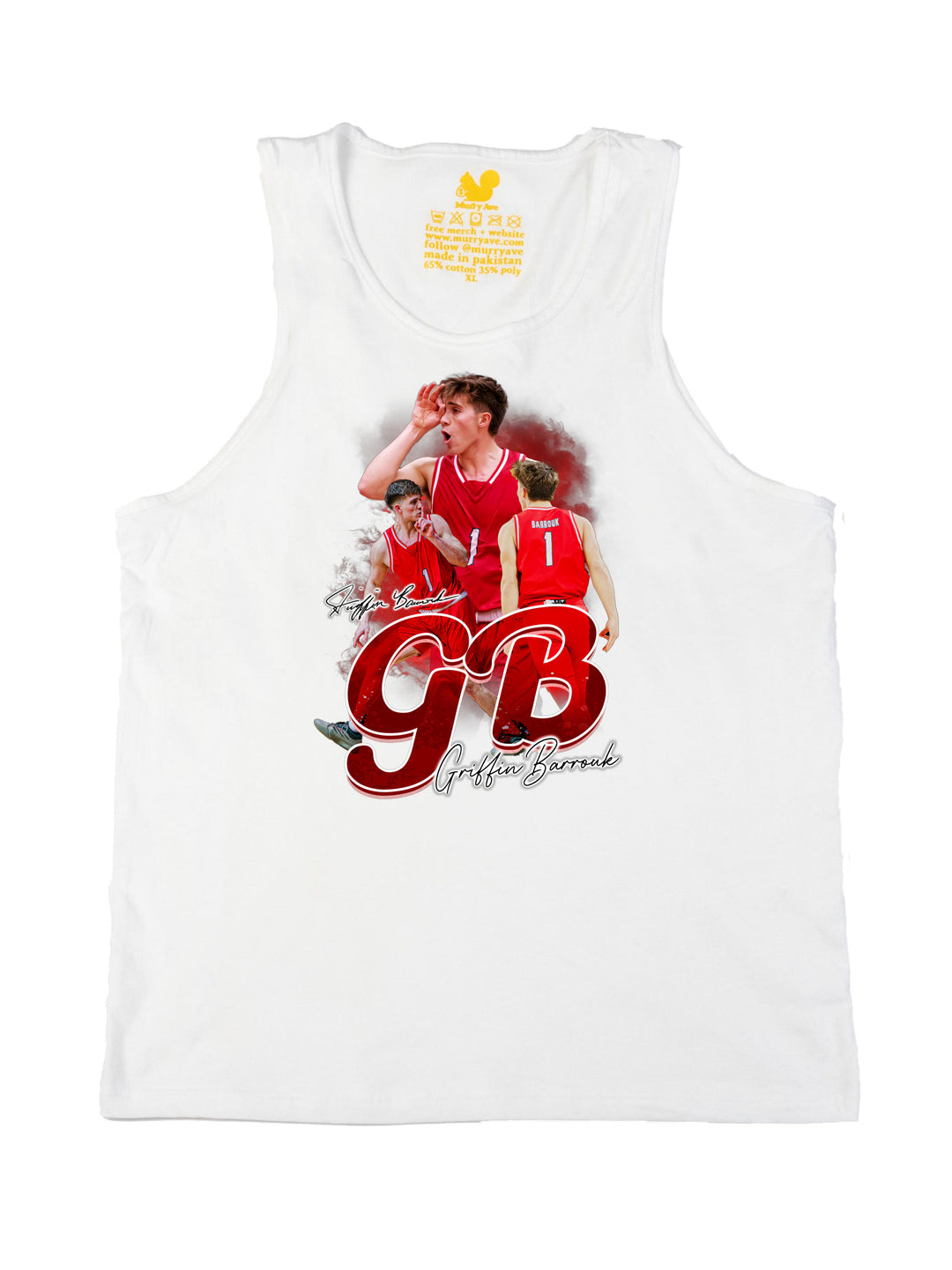 Griffin Barrouk Initials Tank Top