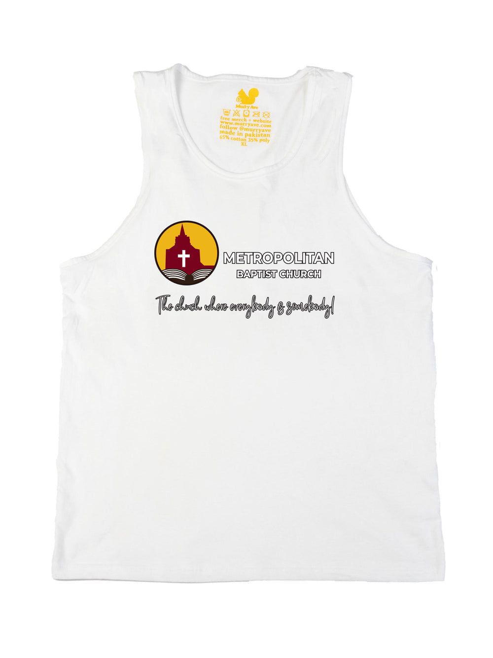 Metropolitan Baptist Church Tank Top