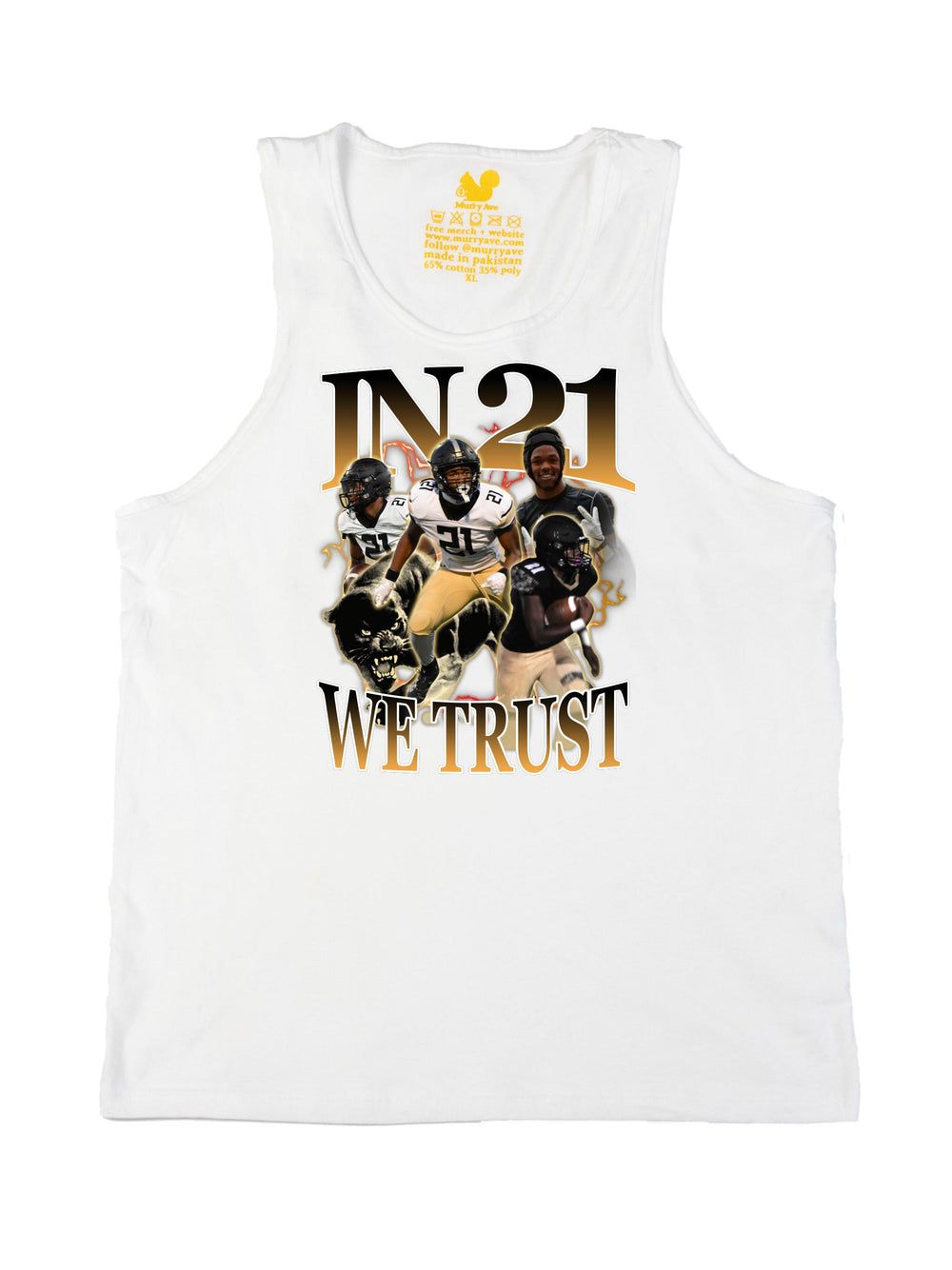 Javeis White Tank Top
