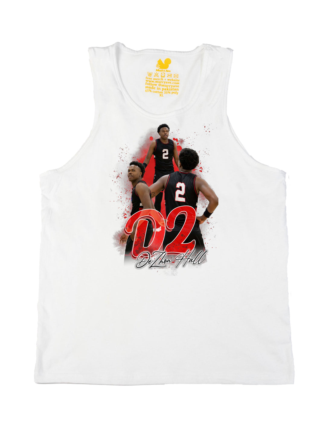Dezhon Hall Collage Tank Top