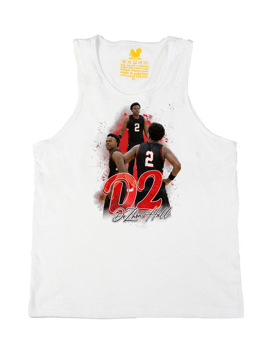 Dezhon Hall Collage Tank Top
