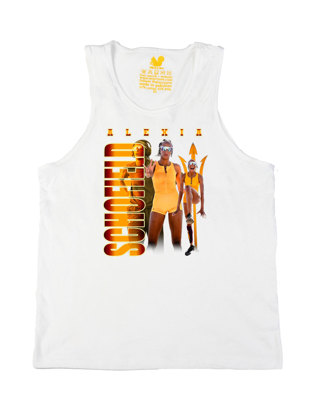 Alexia Schofield Collage Tank Top