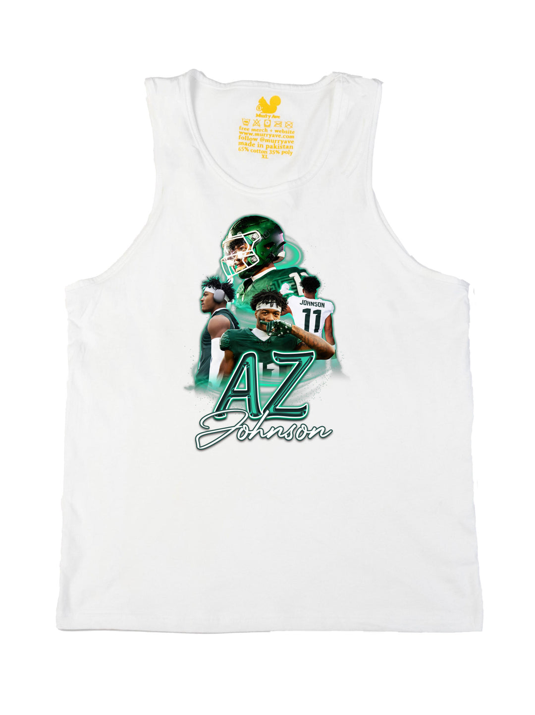 AZ Johnson Collage Tank Top
