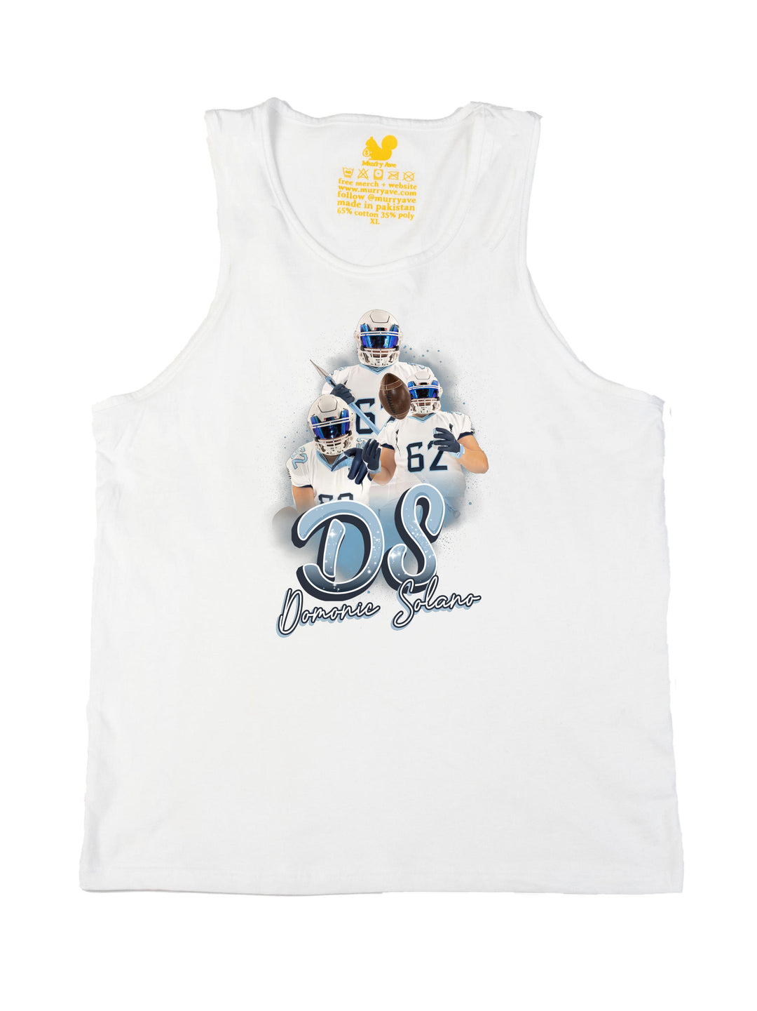 Domonic Solano Initials Tank Top