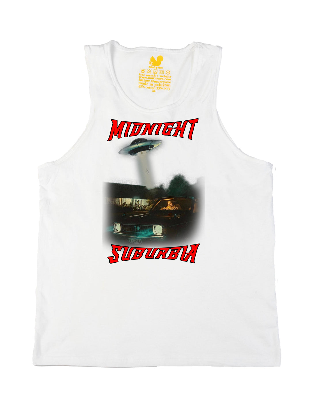 Midnight Suburbia Art C Tank Top