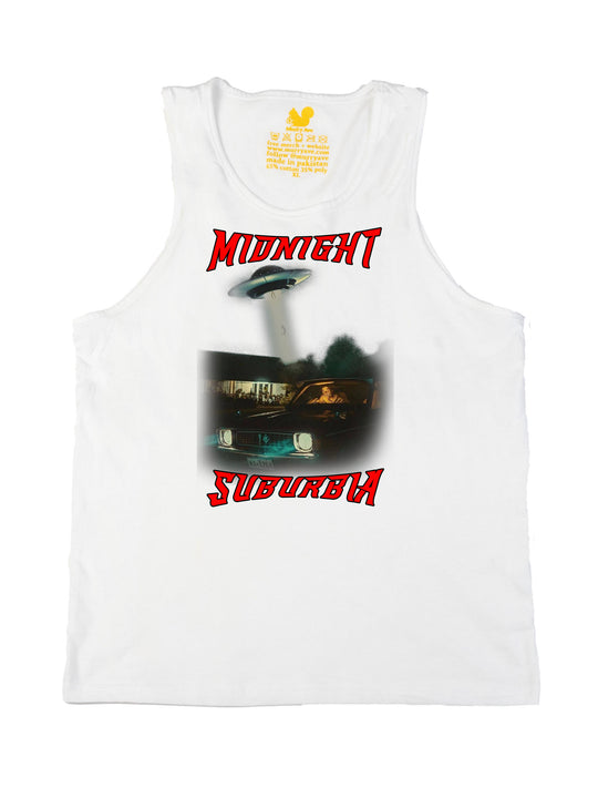 Midnight Suburbia Art C Tank Top