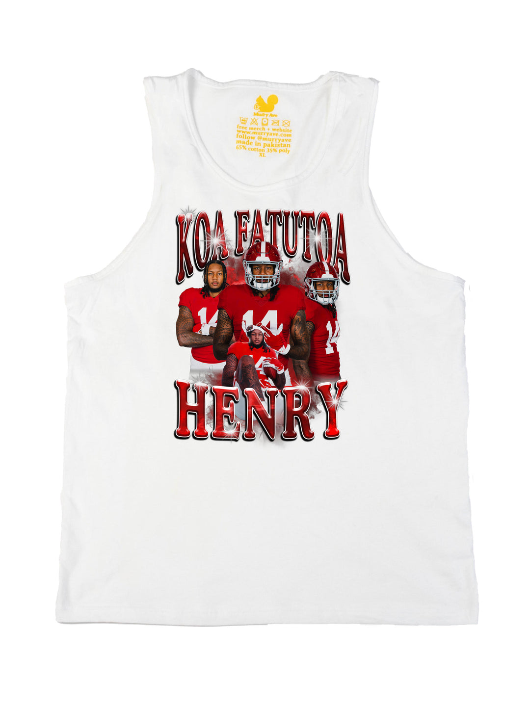 Koa Fatutoa Henry Collage Tank Top