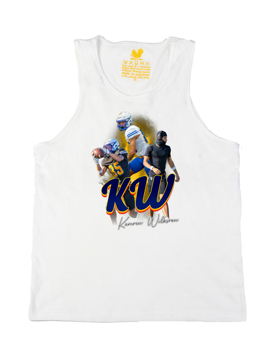 Kamren Wilkerson Initials Tank Top