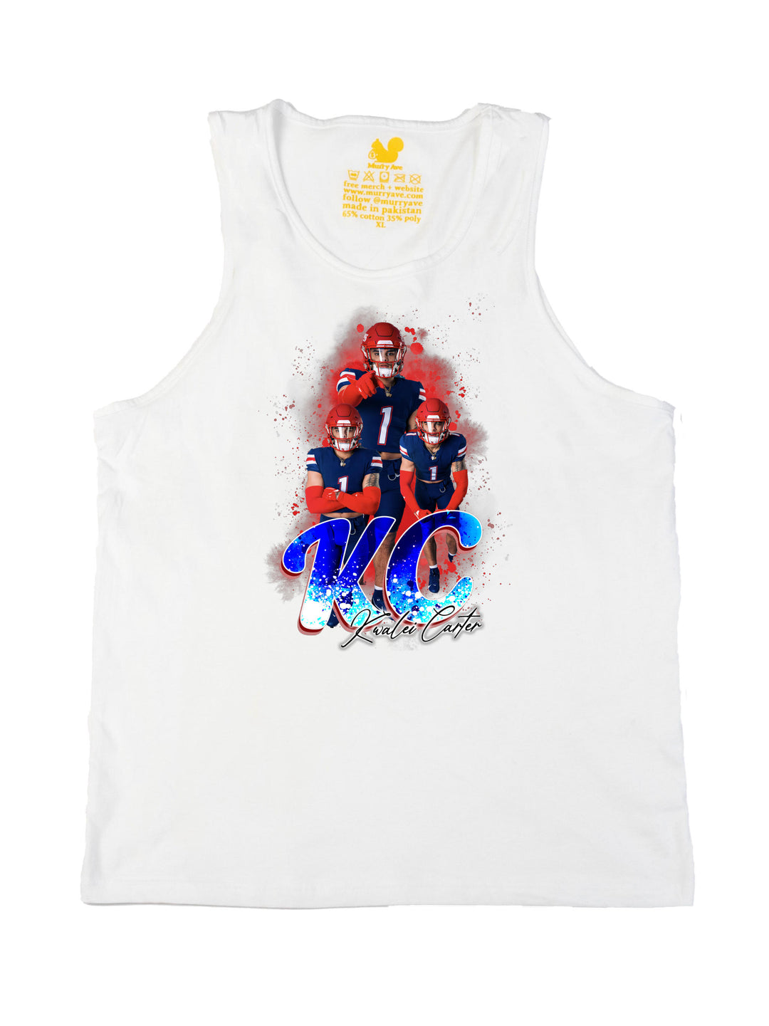 Kwalei Carter Initials Tank Top