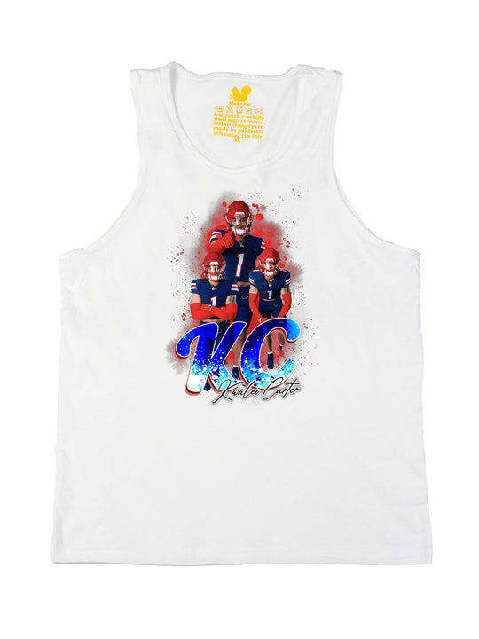 Kwalei Carter Initials Tank Top