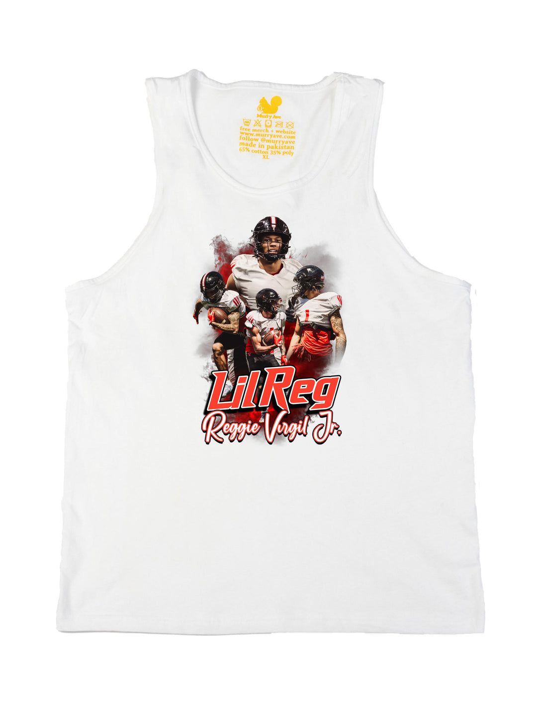 Reggie Virgil Jr Initials Tank Top