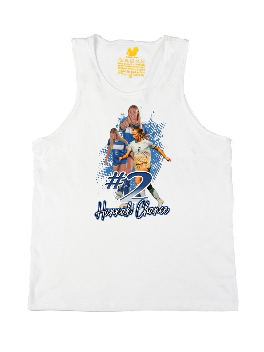 Hannah Chance Initials Tank Top