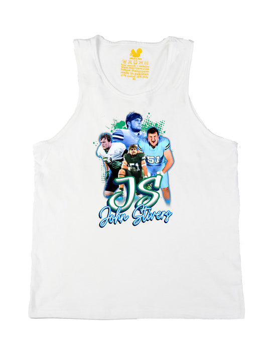 John Stivers Initials Tank Top