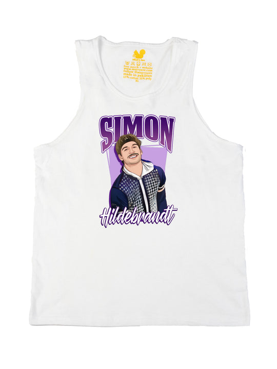 Simon Hildebrant Cartoon Tank Top