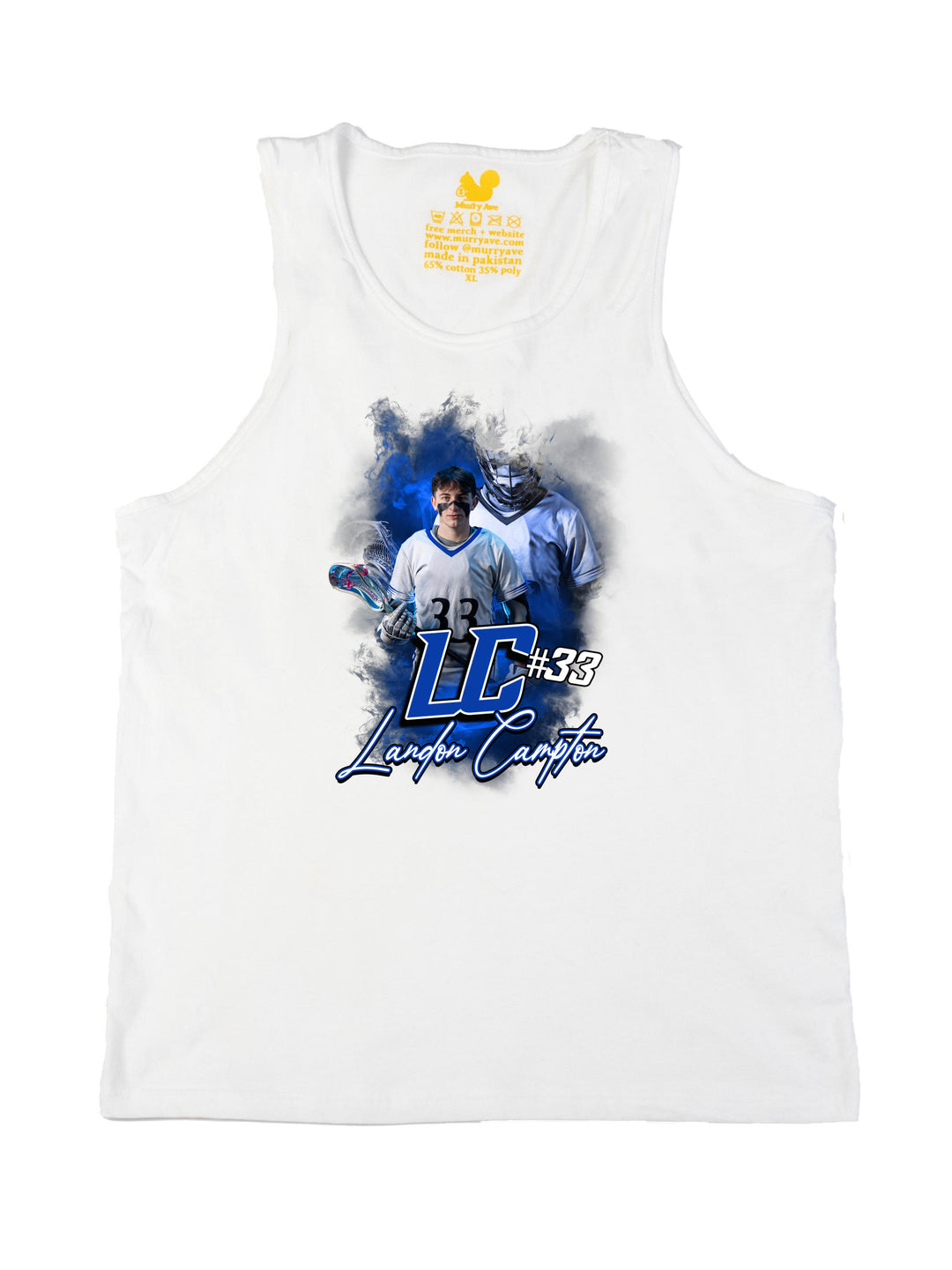 Landon Campton Initials Tank Top