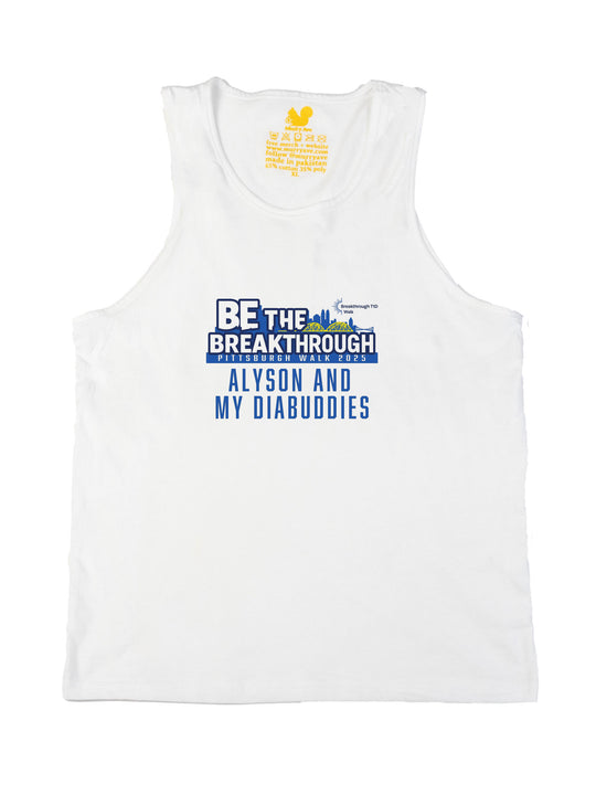 Alyson and my Diabuddies Tank Top