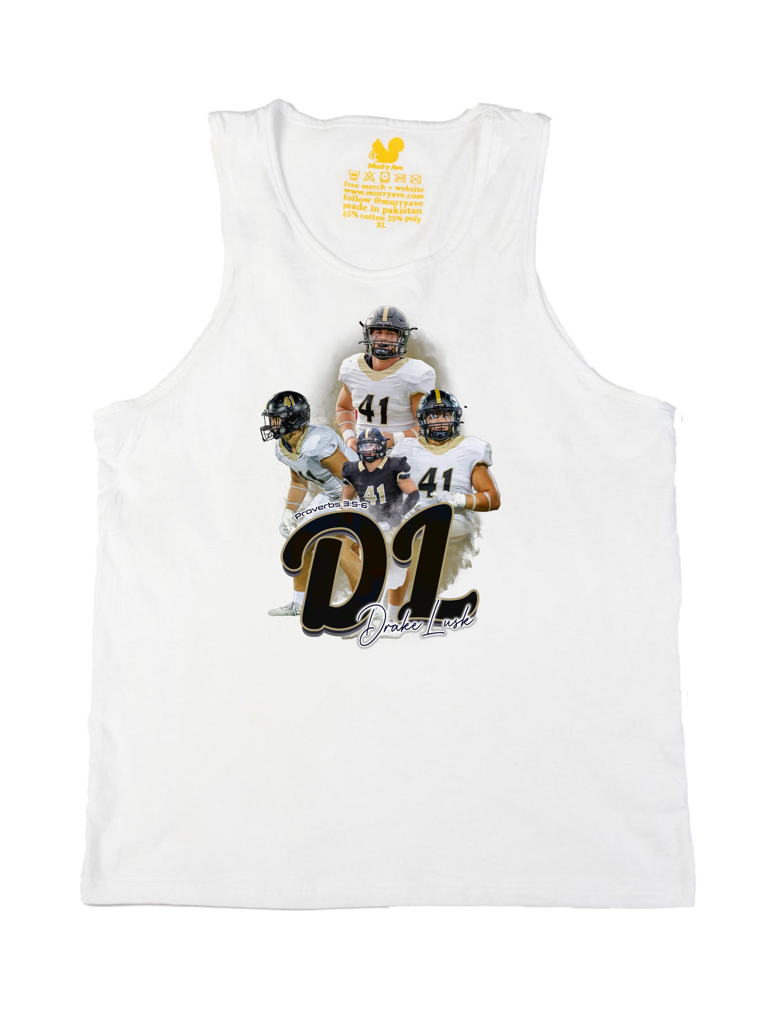 Drake Lusk Initials Tank Top