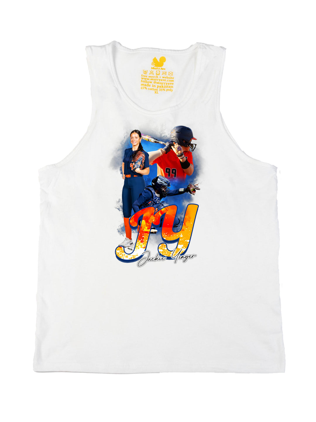Jackie Yeager Initials Tank Top