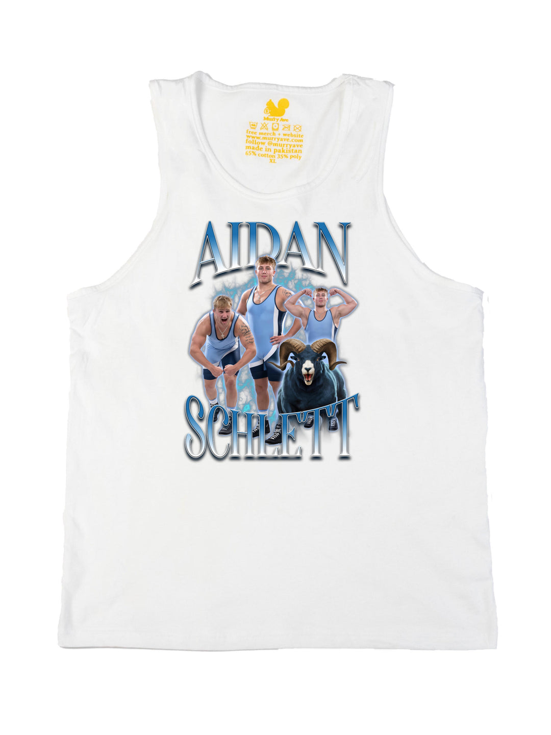 Aidan Schlett Collage Tank Top