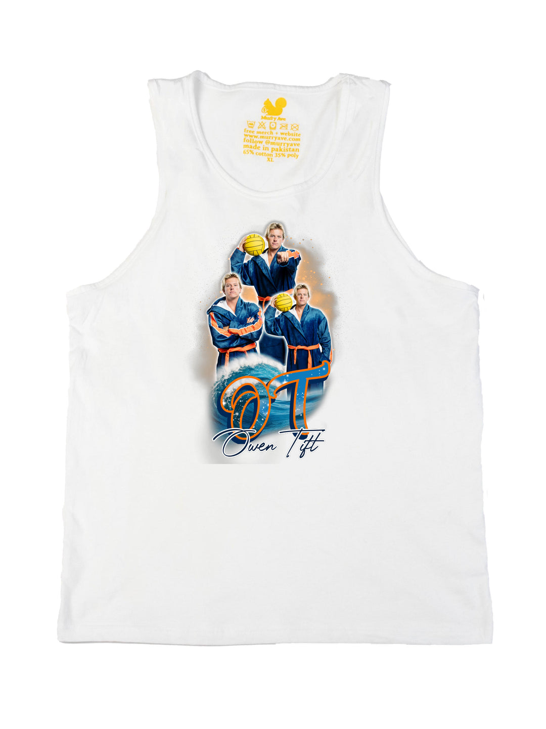 Owen Tift Initials Tank Top