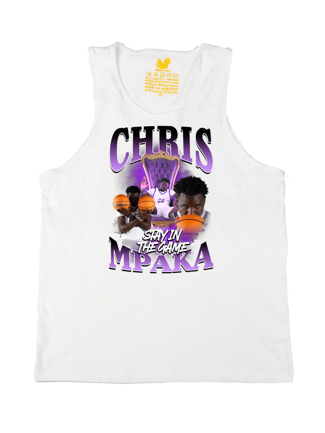Chris Mpaka Collage Tank Top